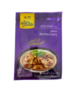 Asian Home Gourmet Indian Korma Curry milde currypasta, zakje 50 gram