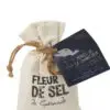 Fleur de Sel de Guérande in stoffen zakje van Morel et Le Chantoux 125 gram