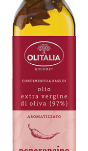 Originele Olitalia fles peperolie zonder knoflook, 250 ml