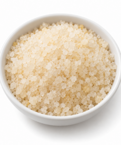 Inka zonnezout uit Peru in een ronde witte kom