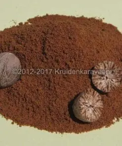 Nootmuskaat gemalen - gemalen nootmuskaat online kopen bij Kruidenkaravaan